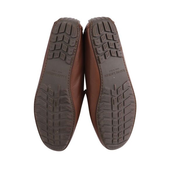 Pre Loved Ralph Lauren Vintage Leather Loafers Buckle Detail Men brown - Picture 5 of 6